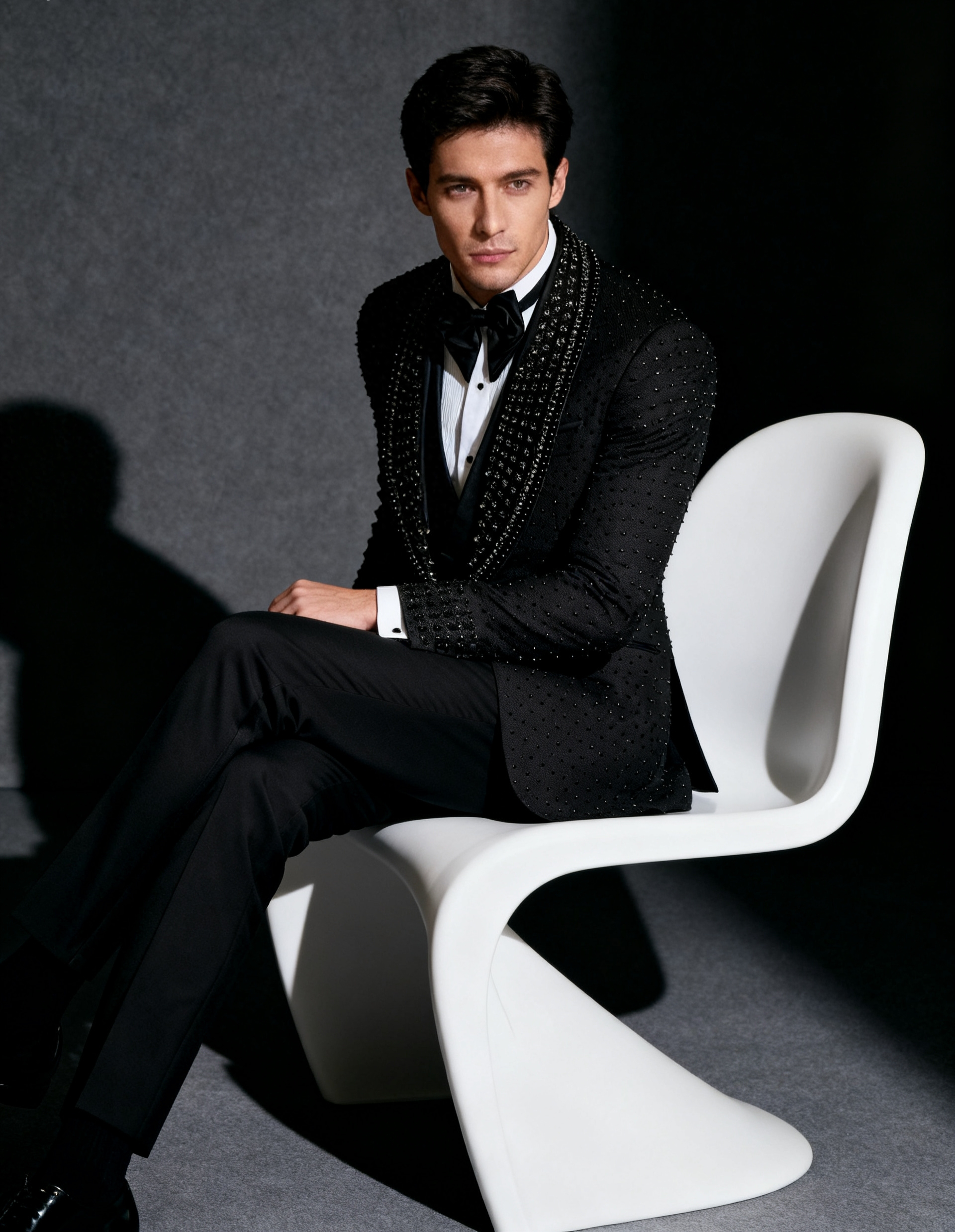 Liam Michael Black Label tuxedo
