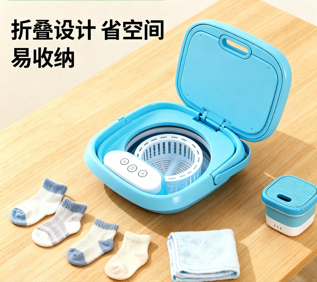 Portable Mini, Washer. Laundry washer