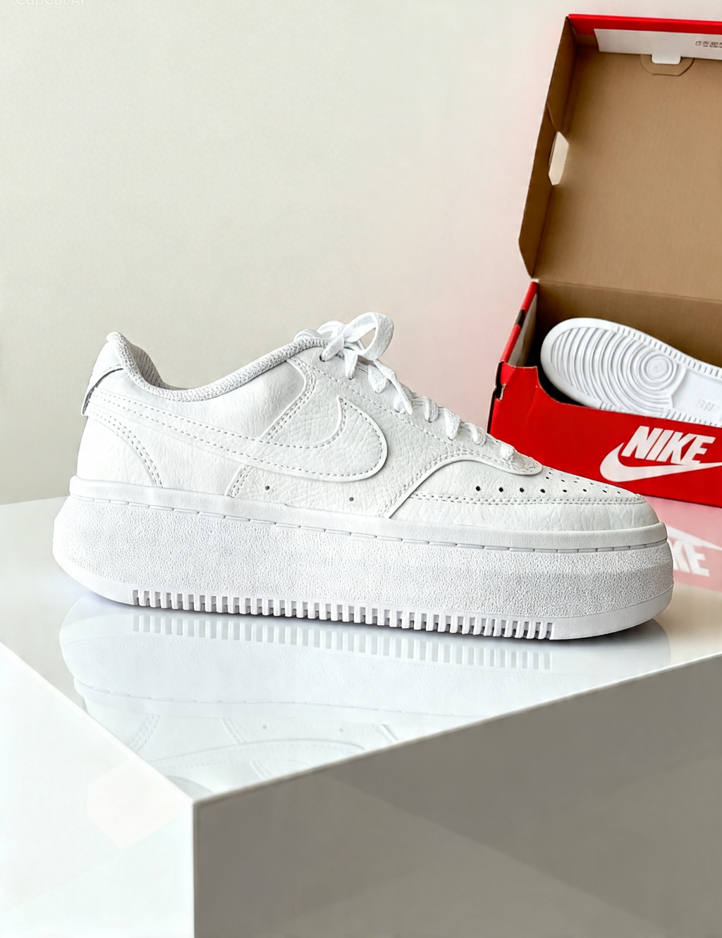 Court Vision Alta sneakers in white