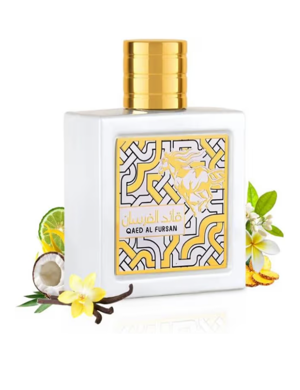 Lattafa Qaed Al Fursan Unlimited Eau de Parfum Spray for Unisex, 3.04 Ounce