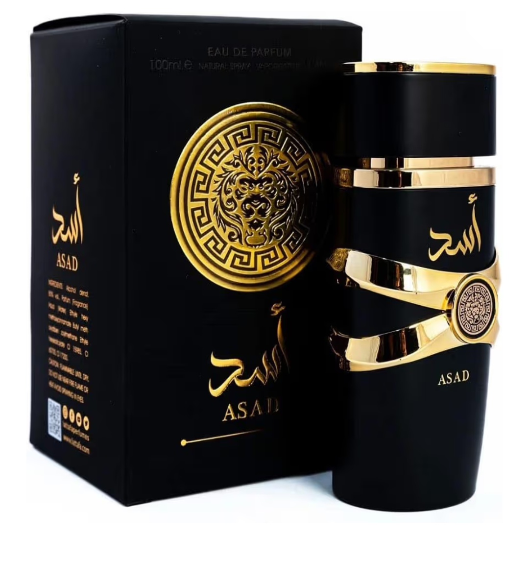 Asad Perfume For Men - Long Lasting Luxury Arabian Fragrance - Vanilla, Amber & Sandalwood - Eau De Parfum 100ml