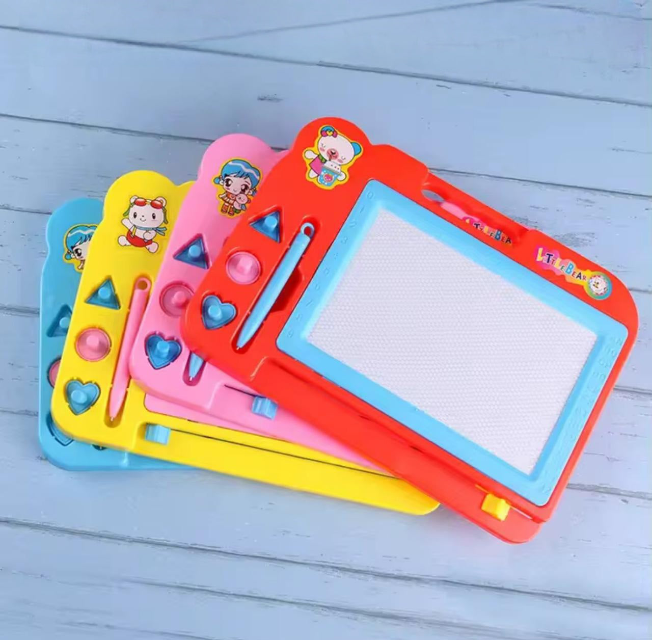 Kids magnetic, educational drawing board