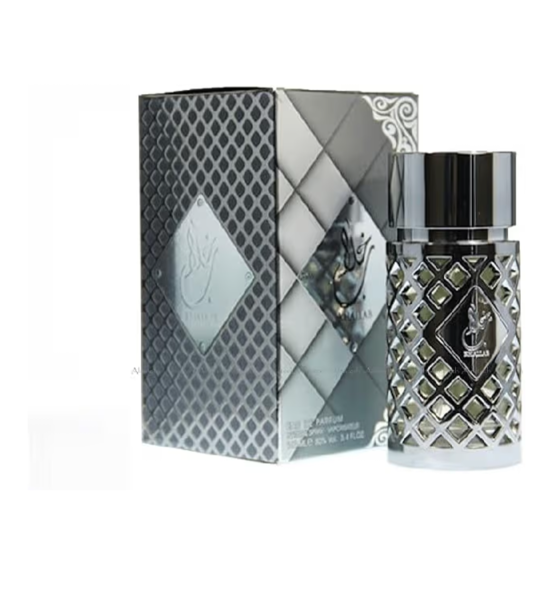 Jazzab Silver 100ml Men Women Unisex Perfume Arabic Oriental Attar Spray Perfume Halal EDP Ard Al Zaafaran