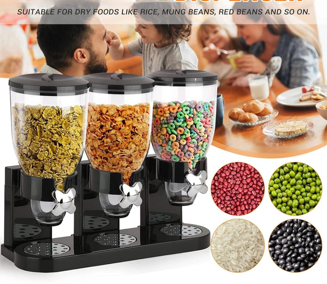 Triple Cereal Dispenser
