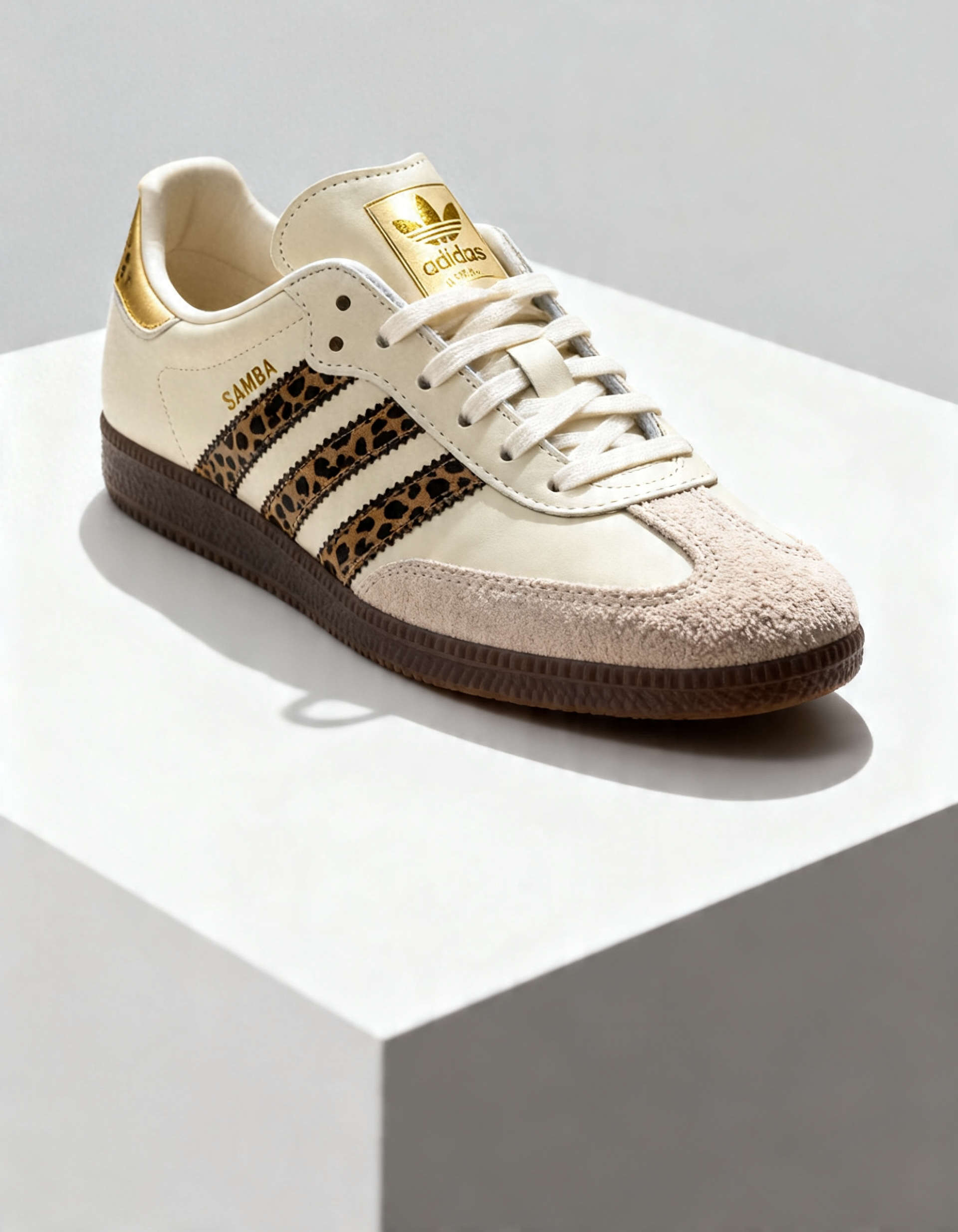 Samba Sneakers, leopard print