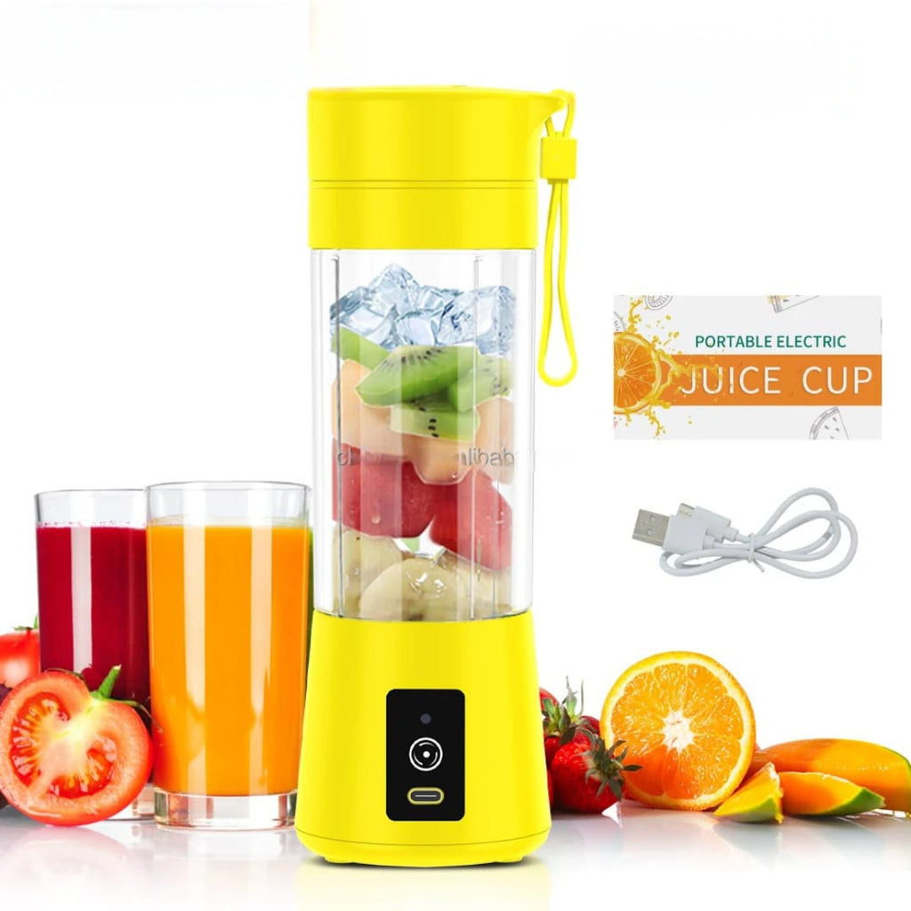 Electronic portable chargeable juice cup
