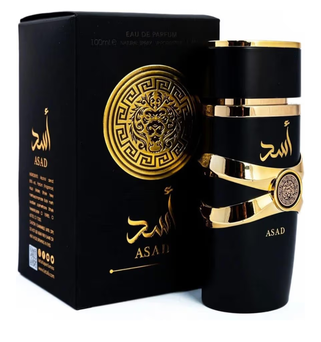 Asad Perfume For Men - Long Lasting Luxury Arabian Fragrance - Vanilla, Amber & Sandalwood - Eau De Parfum 100ml