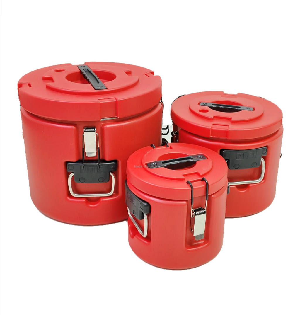 3 piece food warmer and cooler box