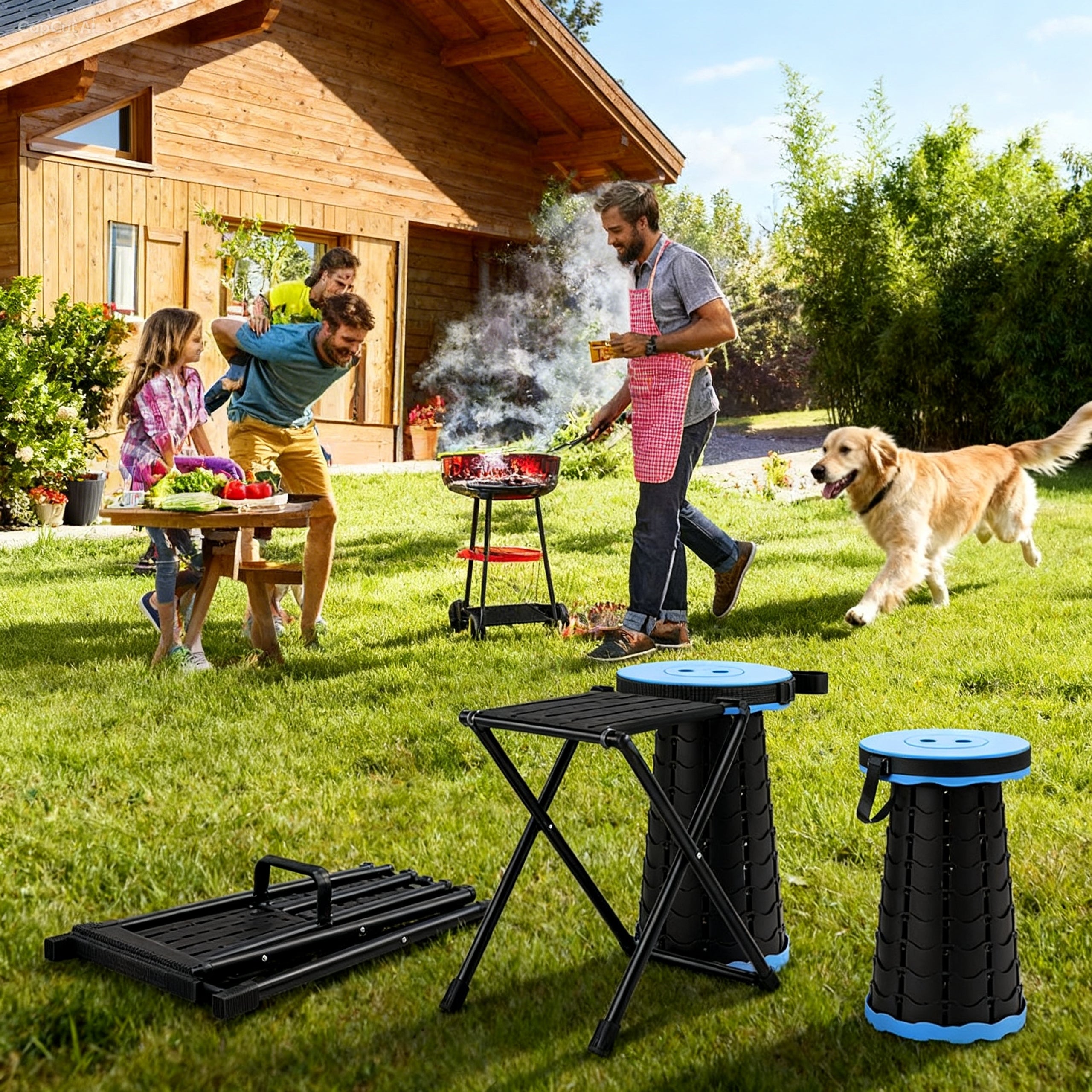 Portable Telescopic Stool