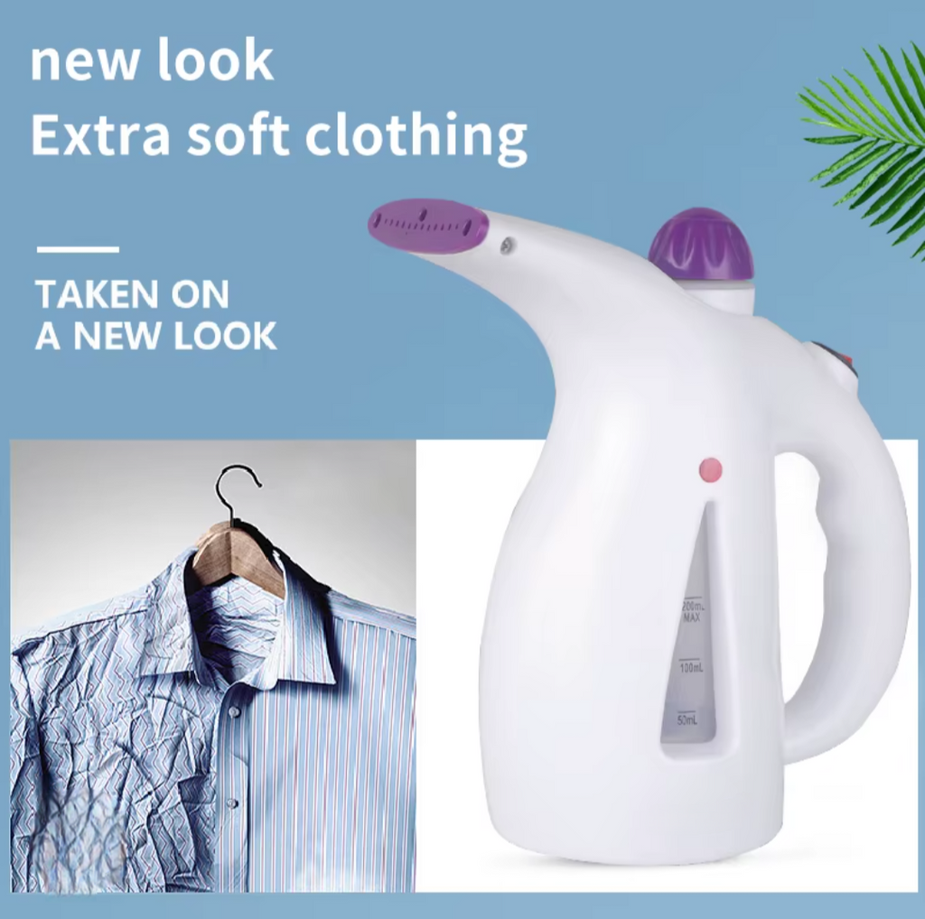 Two in 1 laundry and facial steamer
