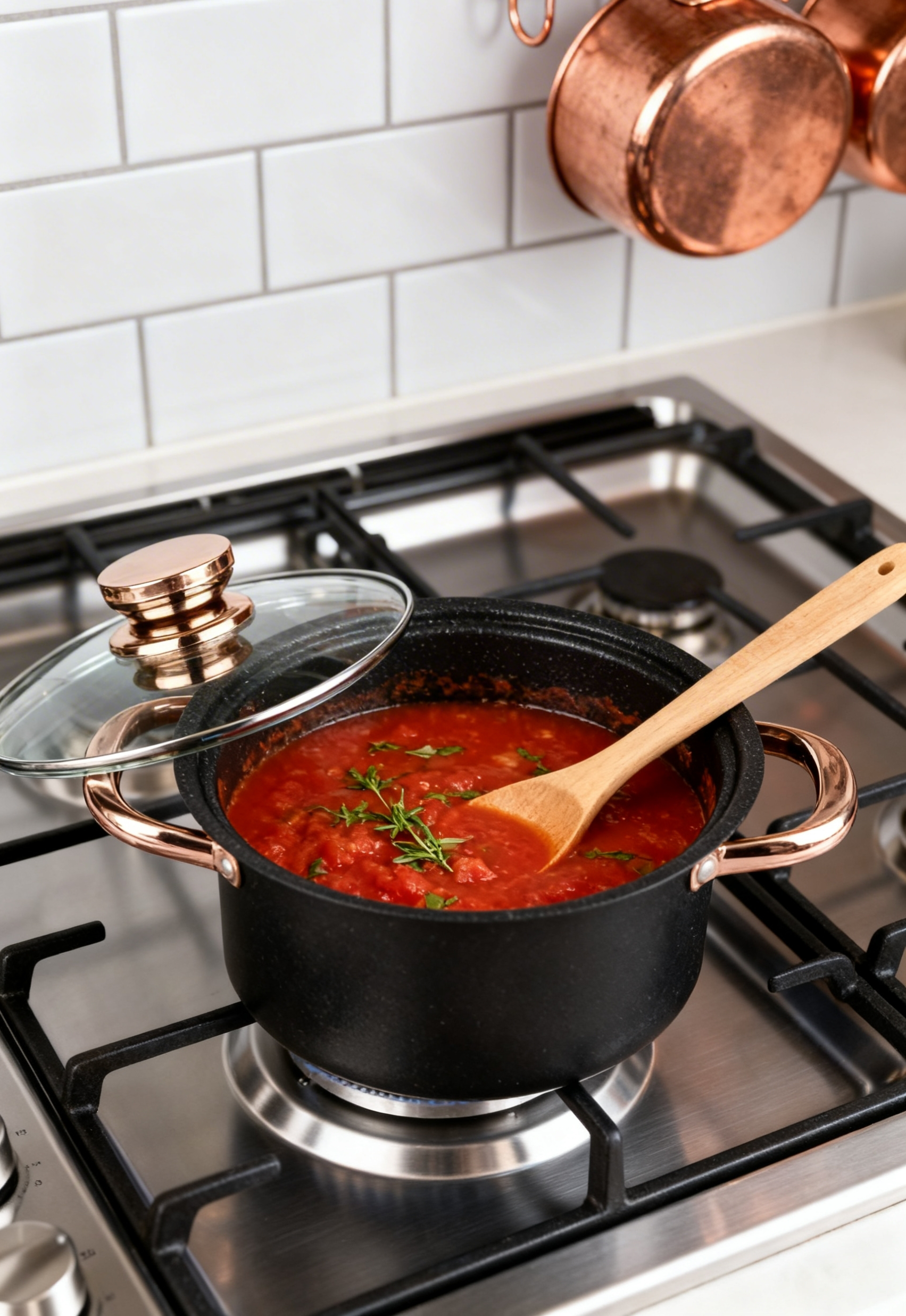 Non-stick granite coated cookware set