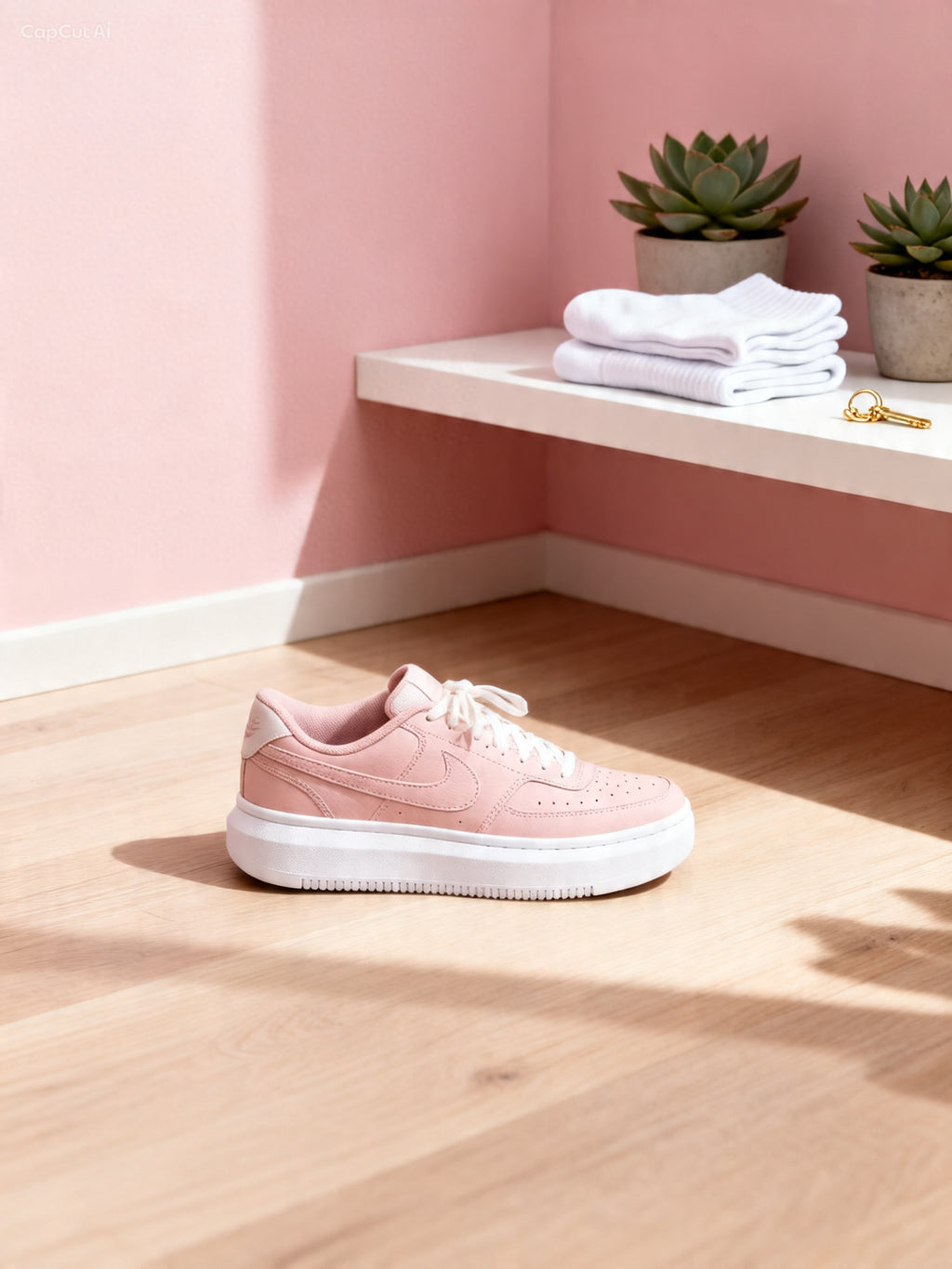 Women's Court Vision Alta sneakers in Pink