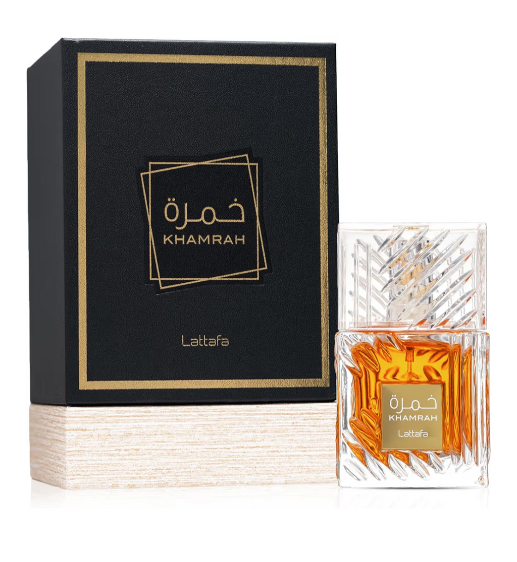 Lattafa Khamrah by Lattafa for Men 3.4 oz EDP Spray