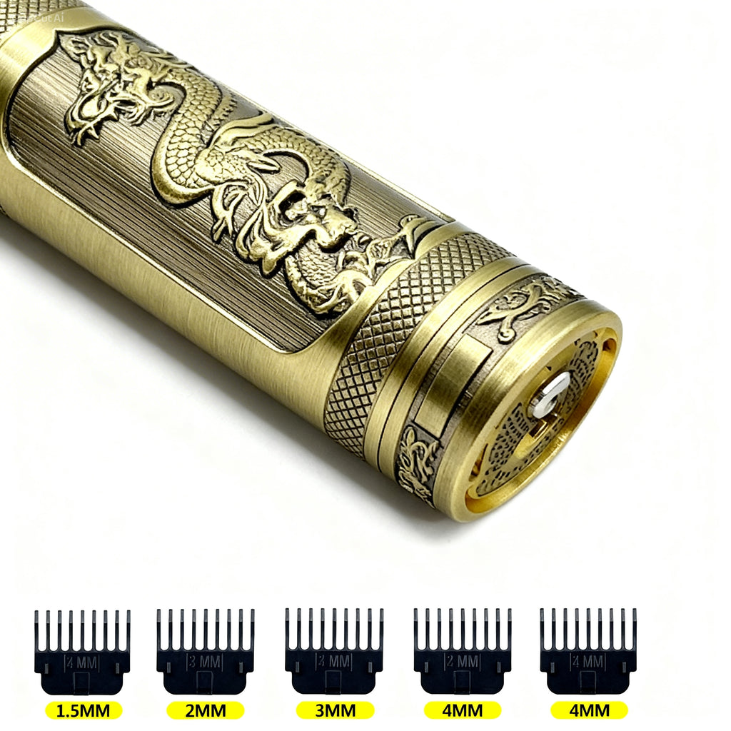 Vintage T9 professional multifuntional hair clipper and trimmer set.