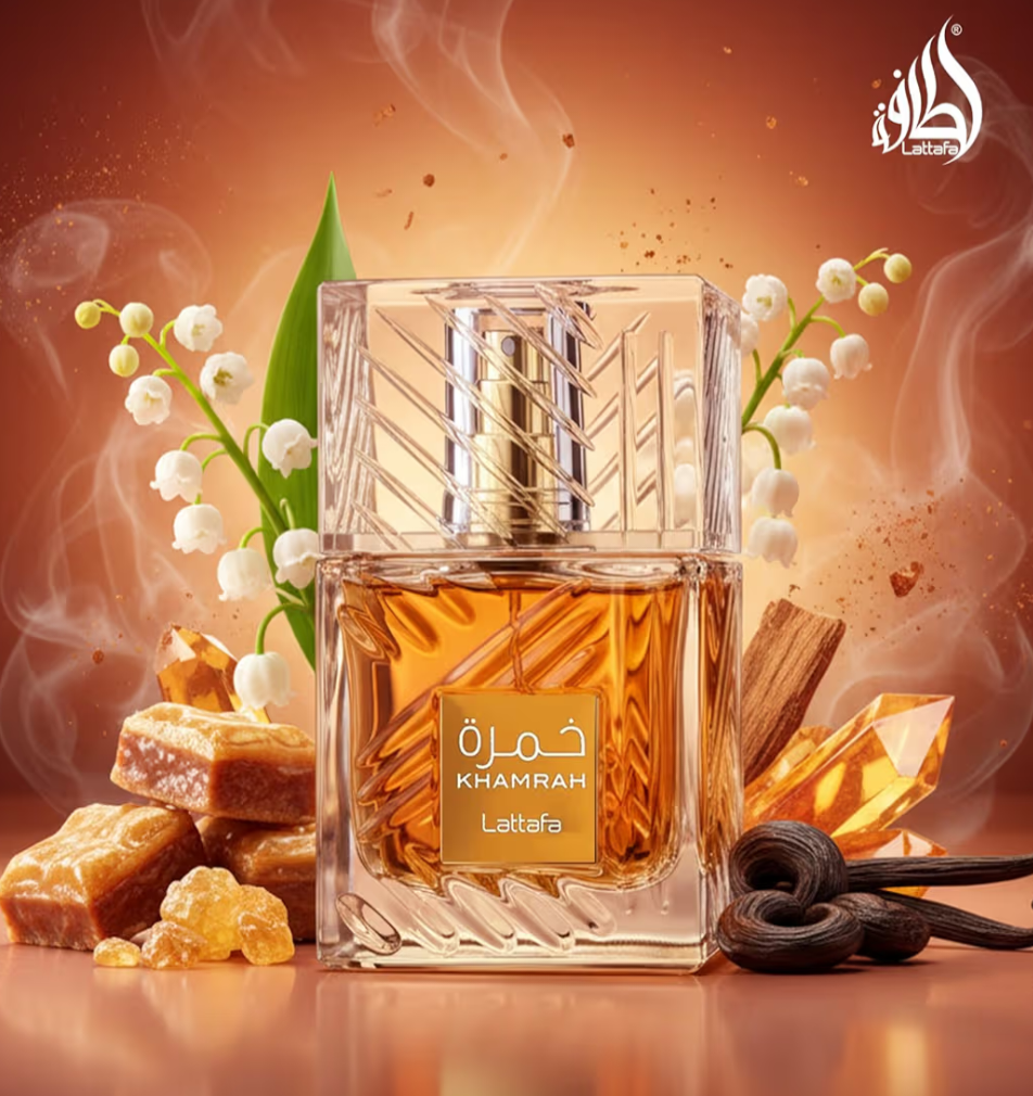 Lattafa Khamrah by Lattafa for Men 3.4 oz EDP Spray