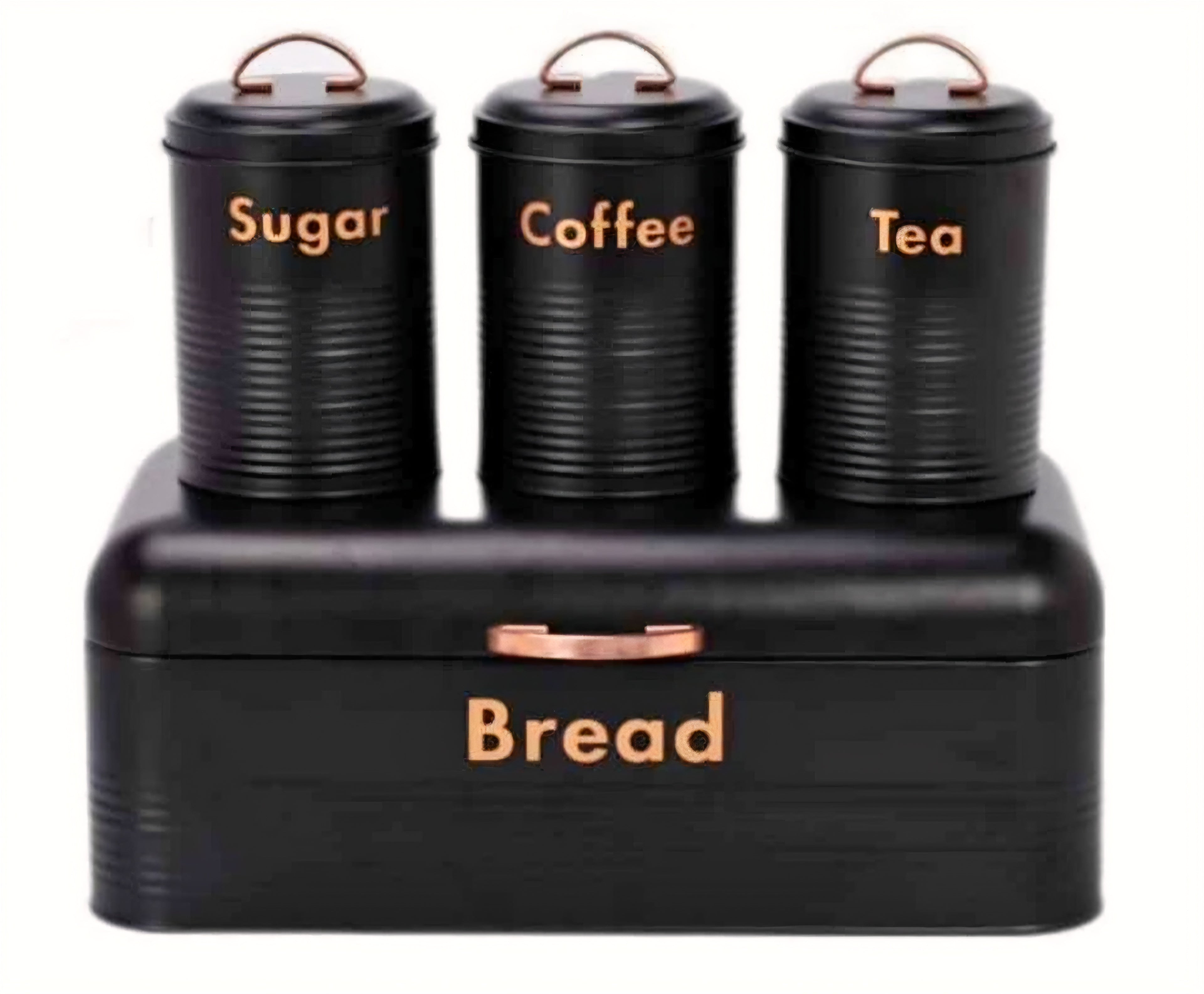 Modern Kitchen canisters and Bread Bin