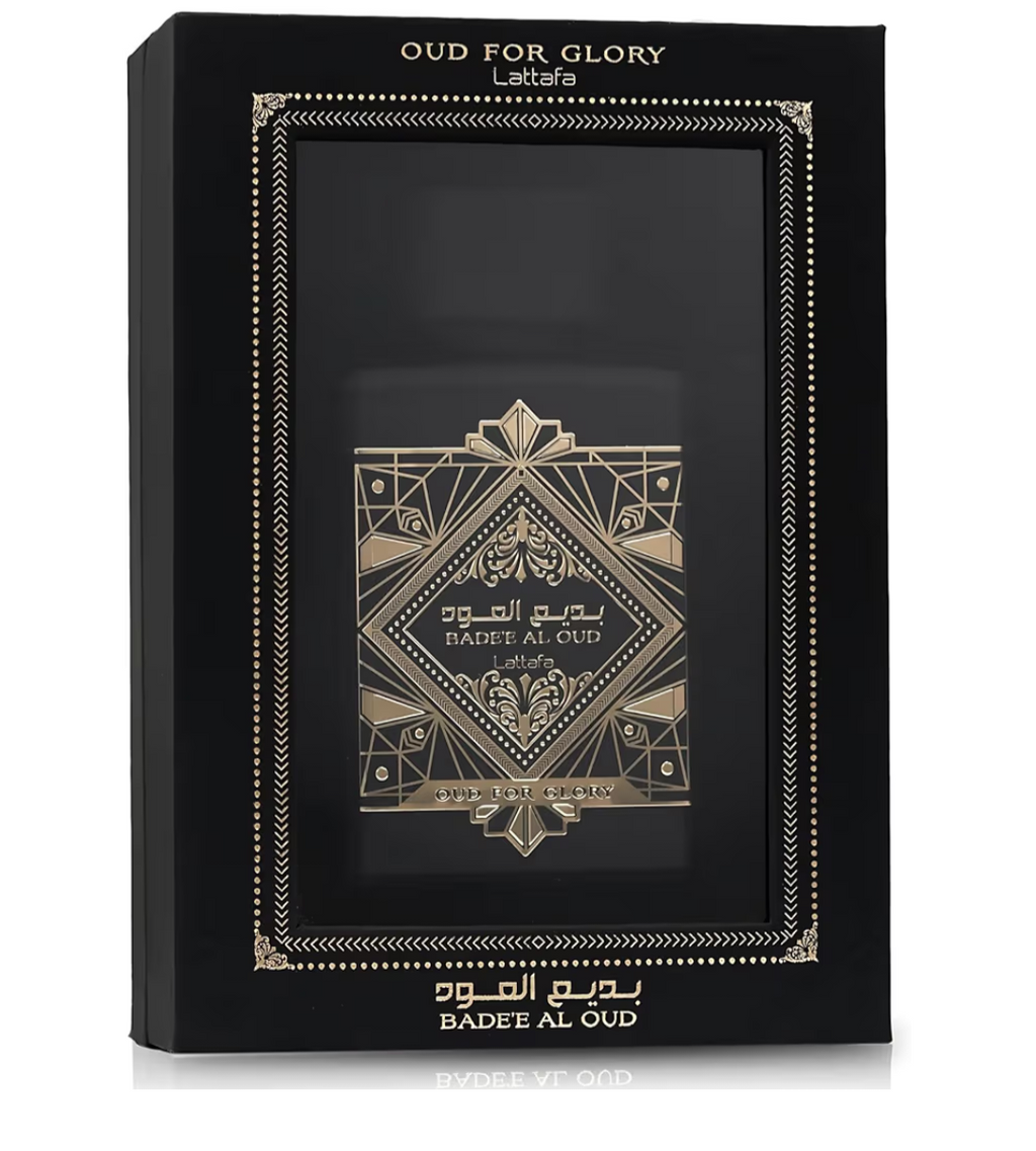 Badee Al Oud - Oud for Glory 100ml EDP | Arabian Amber Woody Fragrance for Men and Women