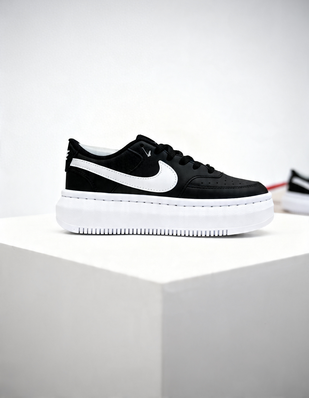 Court Vision Alta sneakers, Black and white