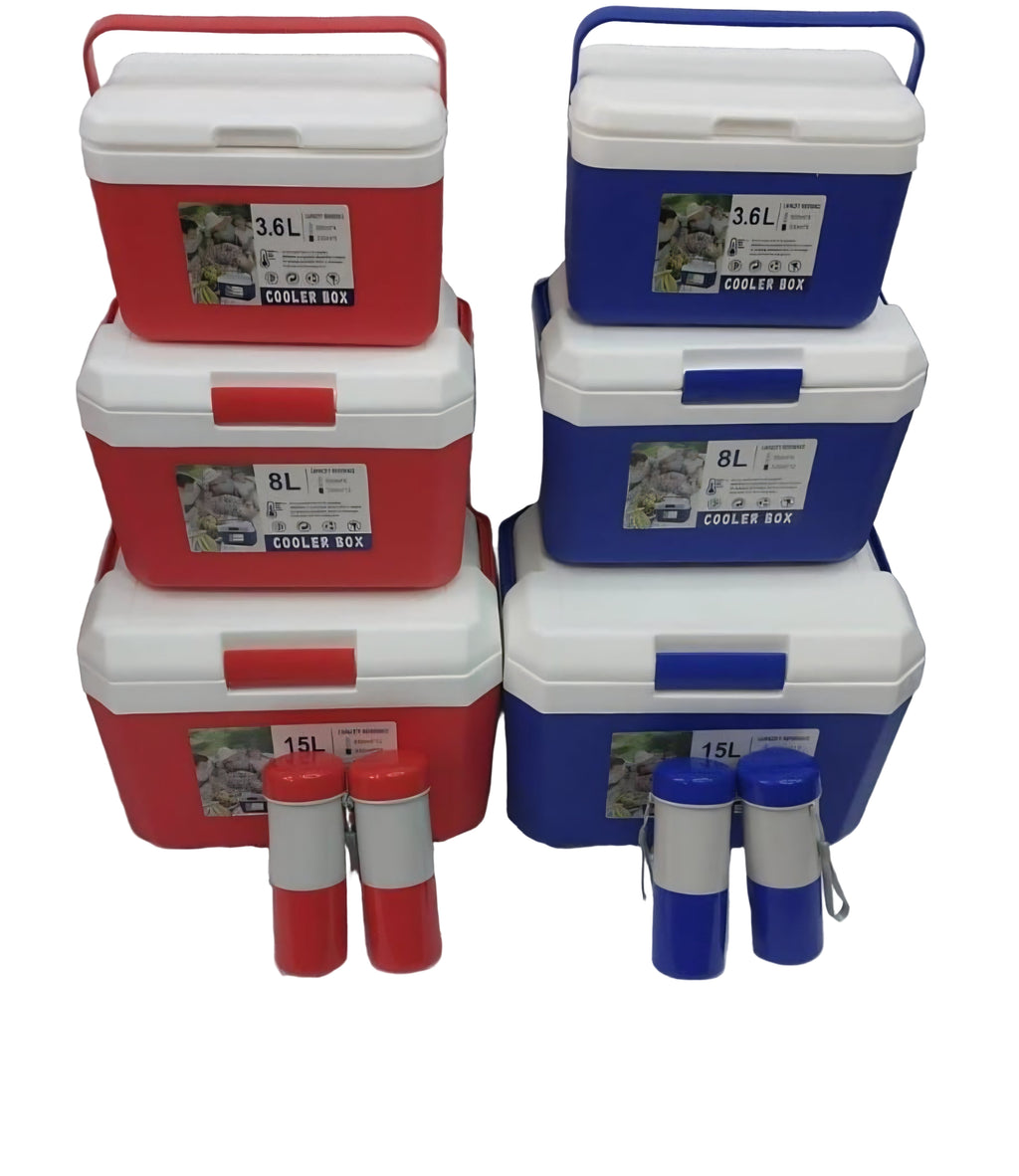 3 set cooler box, outdoor outings accessories
