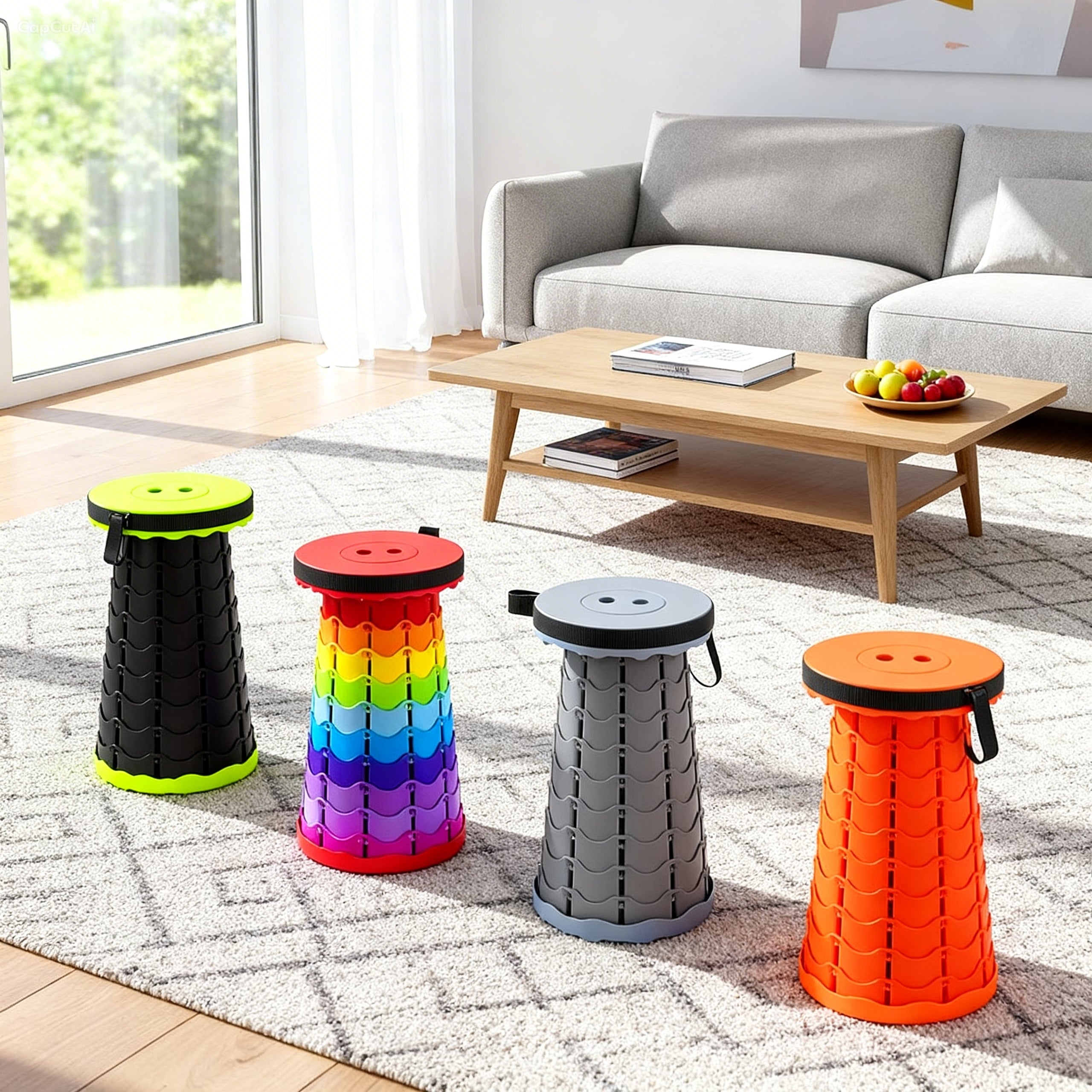 Portable Telescopic Stool