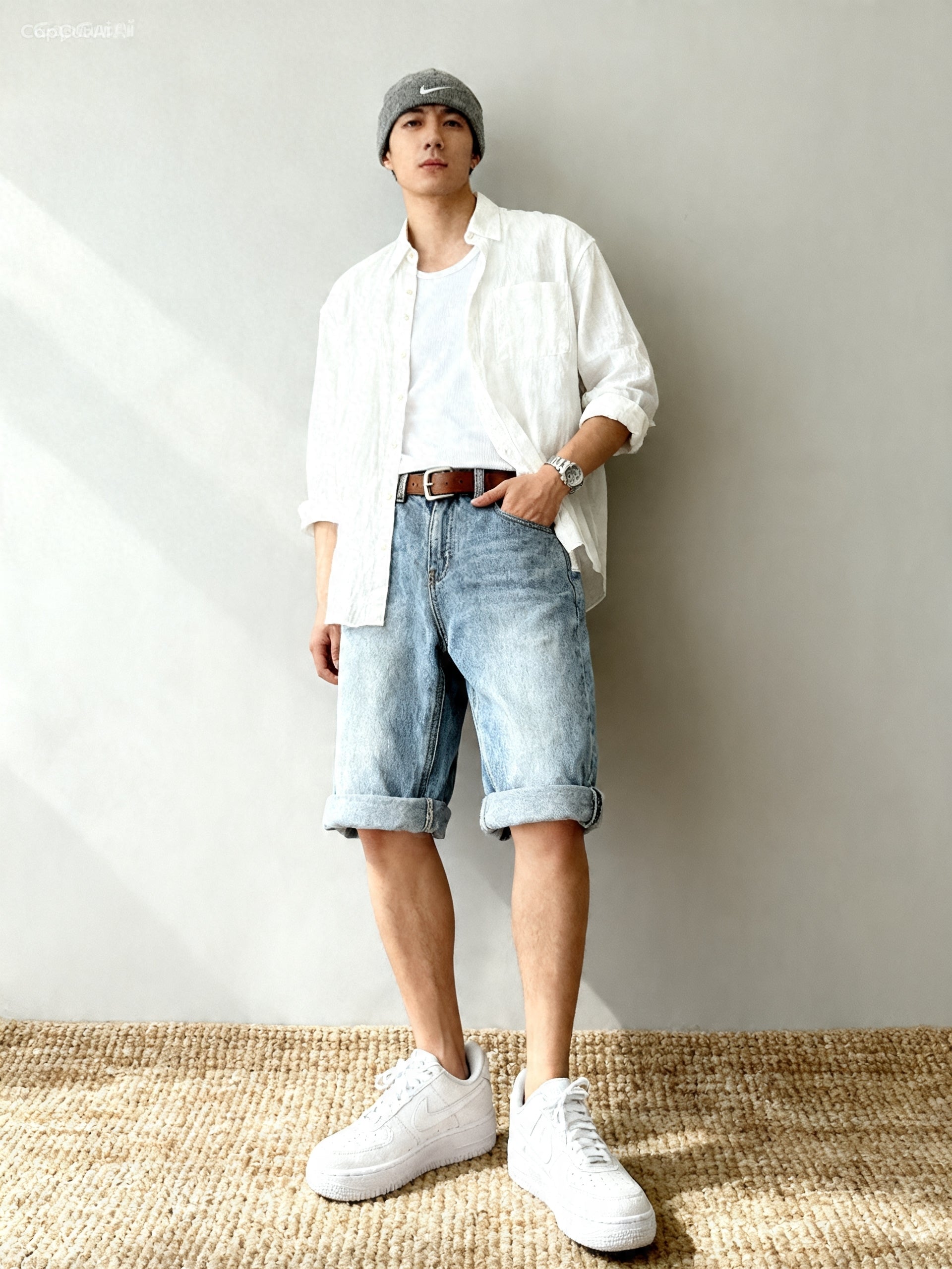Court Vision Alta sneakers in white