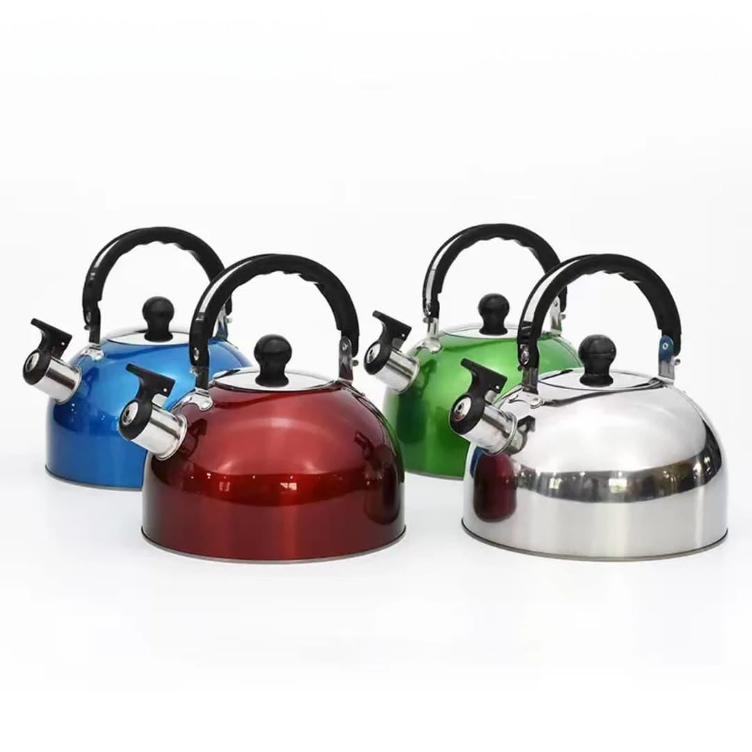 Stovetop stylish, modern whistling kettle