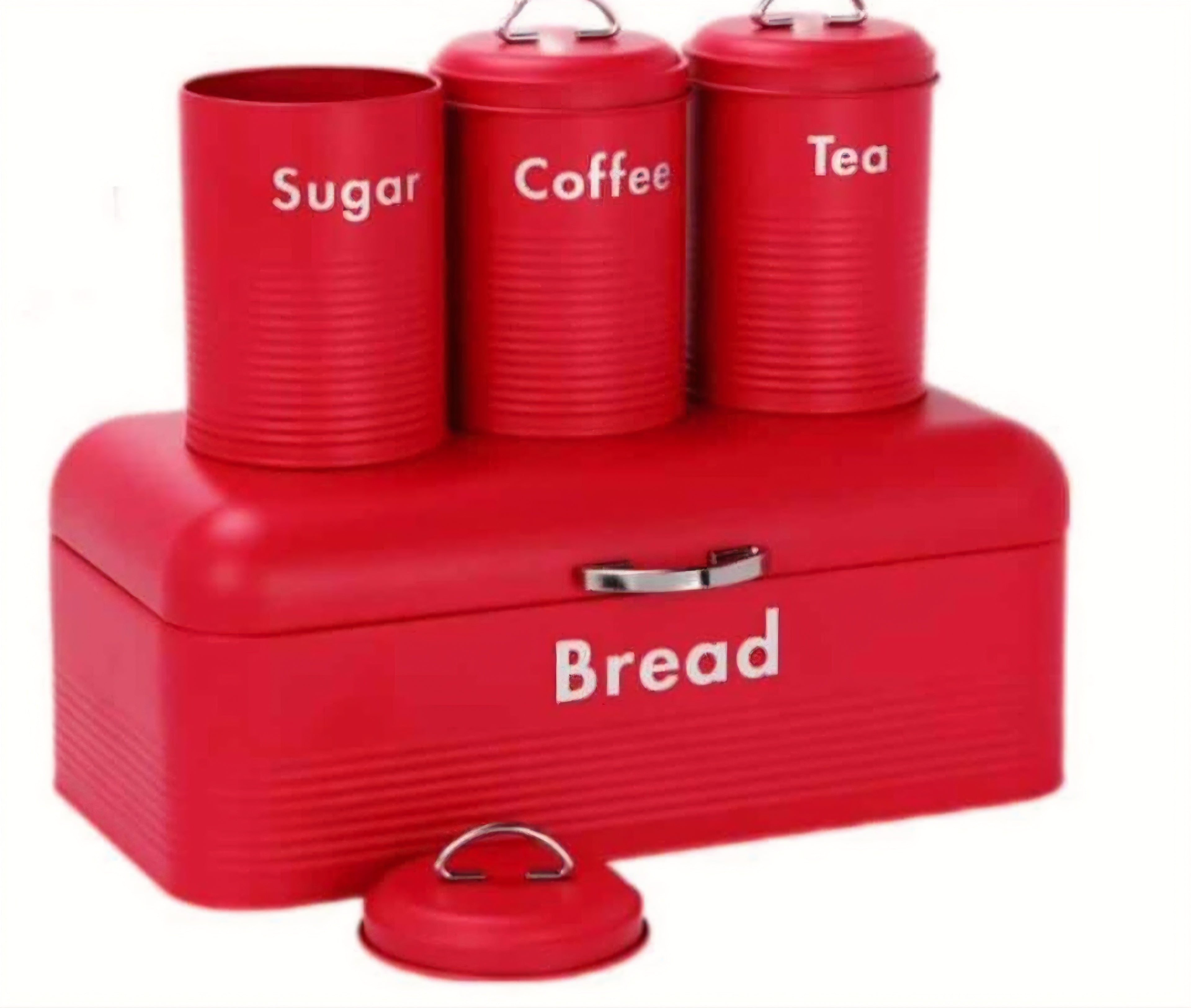 Modern Kitchen canisters and Bread Bin