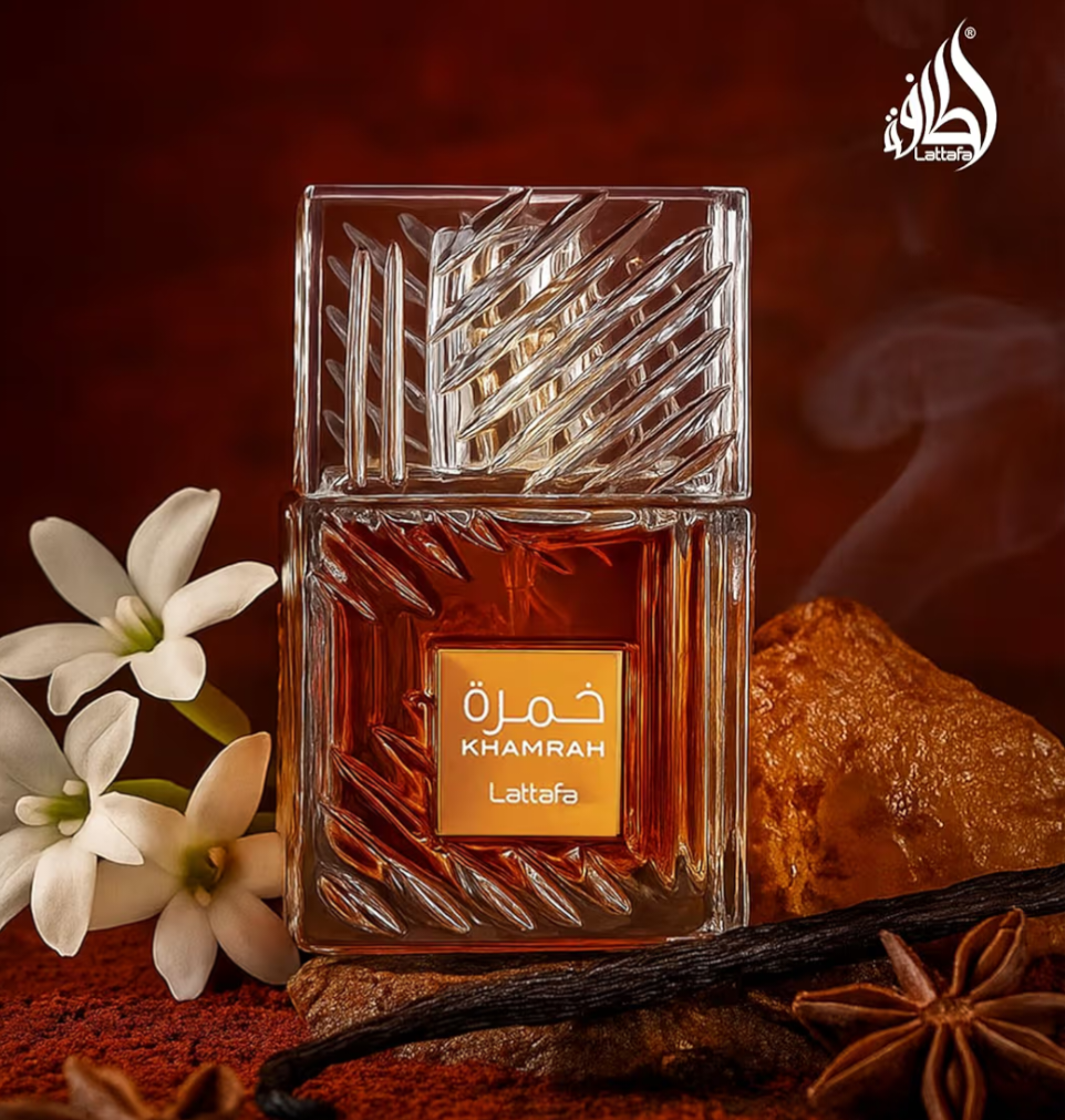 Lattafa Khamrah by Lattafa for Men 3.4 oz EDP Spray